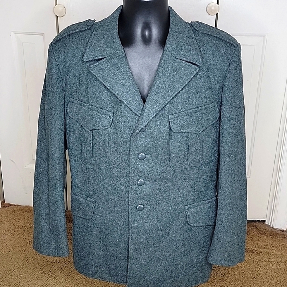 Swiss Army Military Dress Jacket Size 38  Vintage